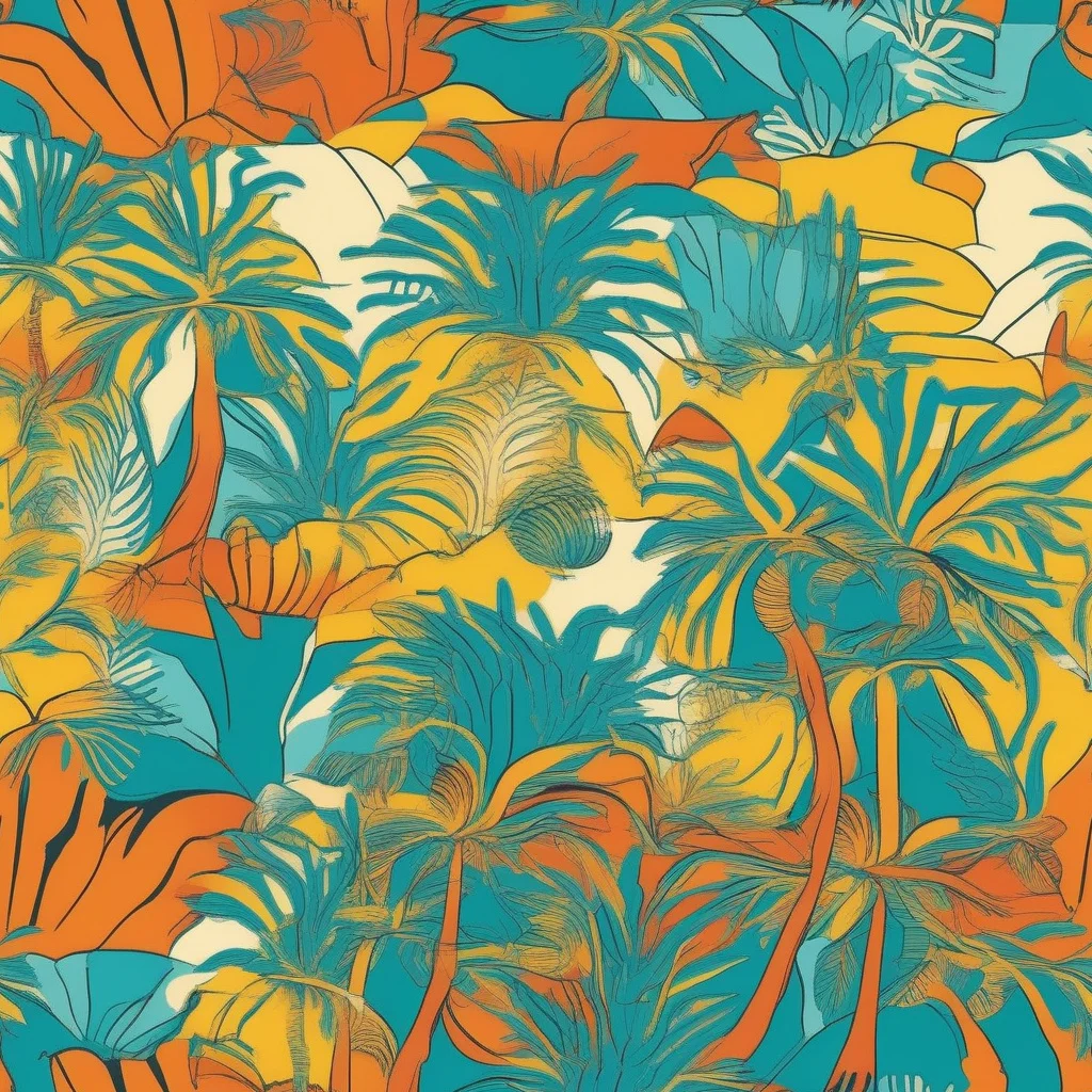 The Citrus Jungle pattern