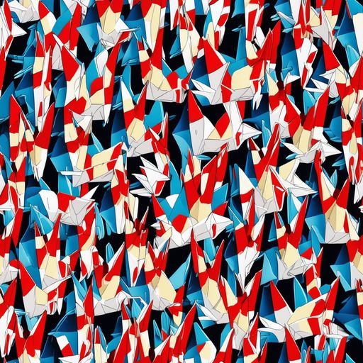 The Origami Riot pattern