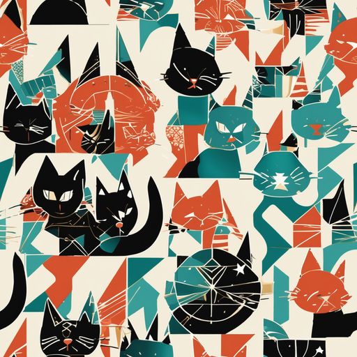 The Cathedral Cats pattern
