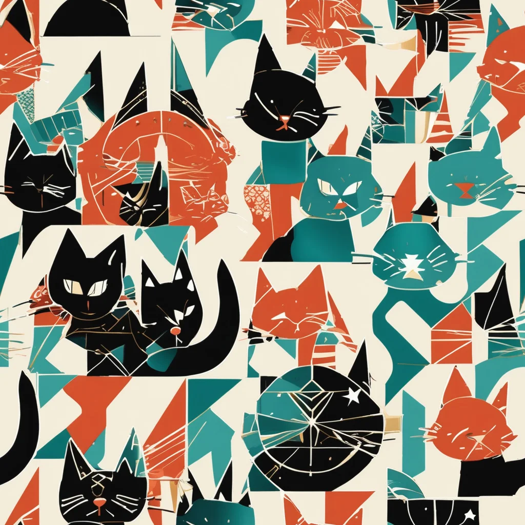 The Cathedral Cats pattern