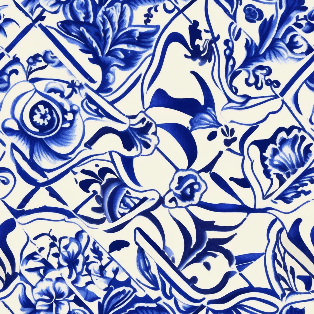 The Cobalt Chinoiserie pattern