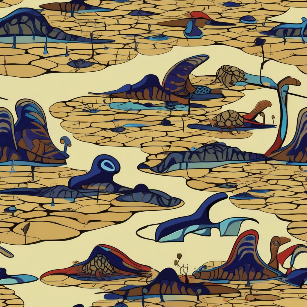 The Fossil Lagoon pattern