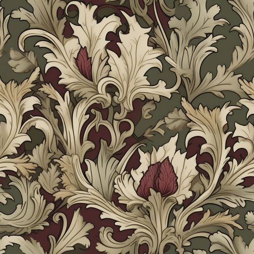 The Baroque Verdure pattern