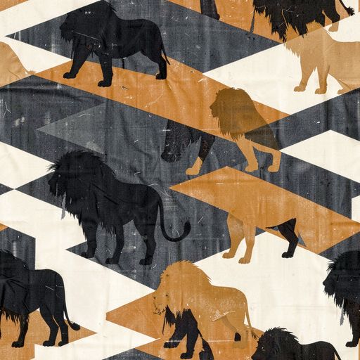 The Ochre Pride pattern