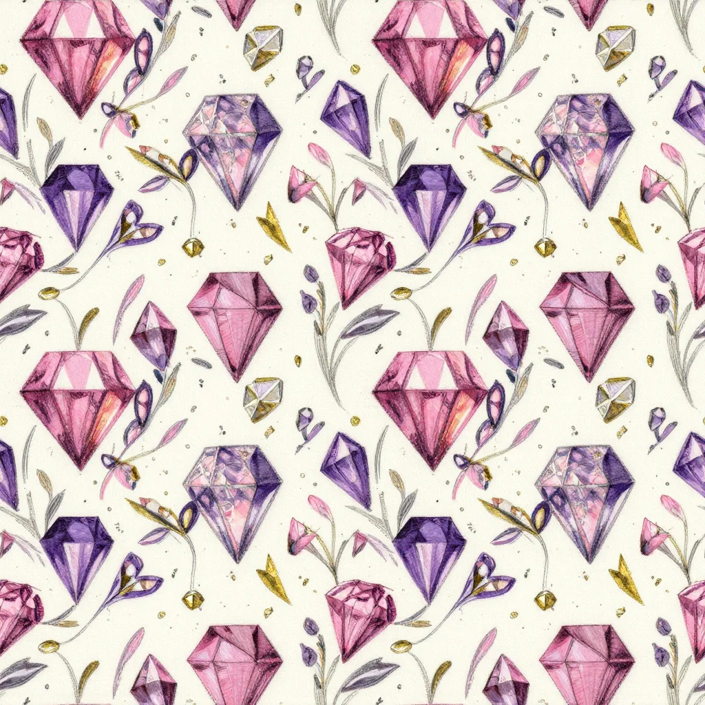 The Gem Garden pattern