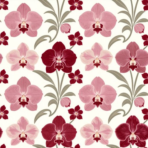 The Orchid Rosette pattern