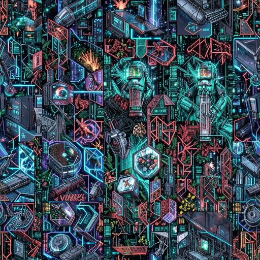 The Cybernetic Jungle pattern