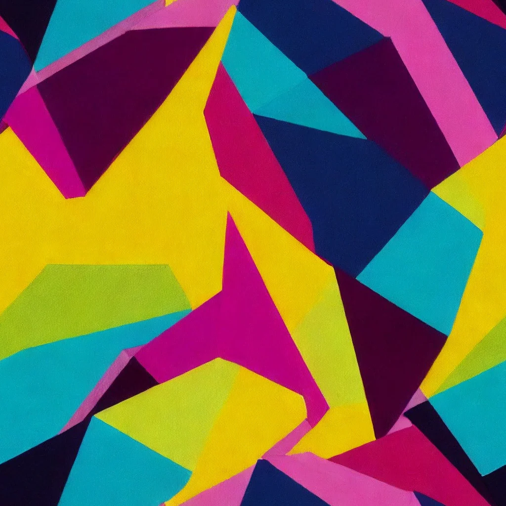 The Electric Origami pattern