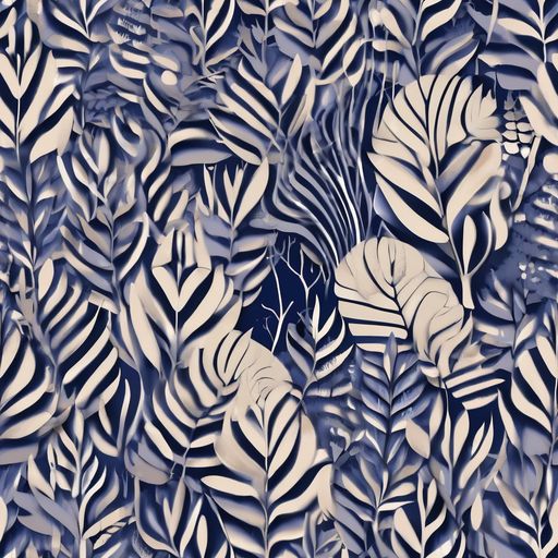 The Moonlit Herbarium pattern