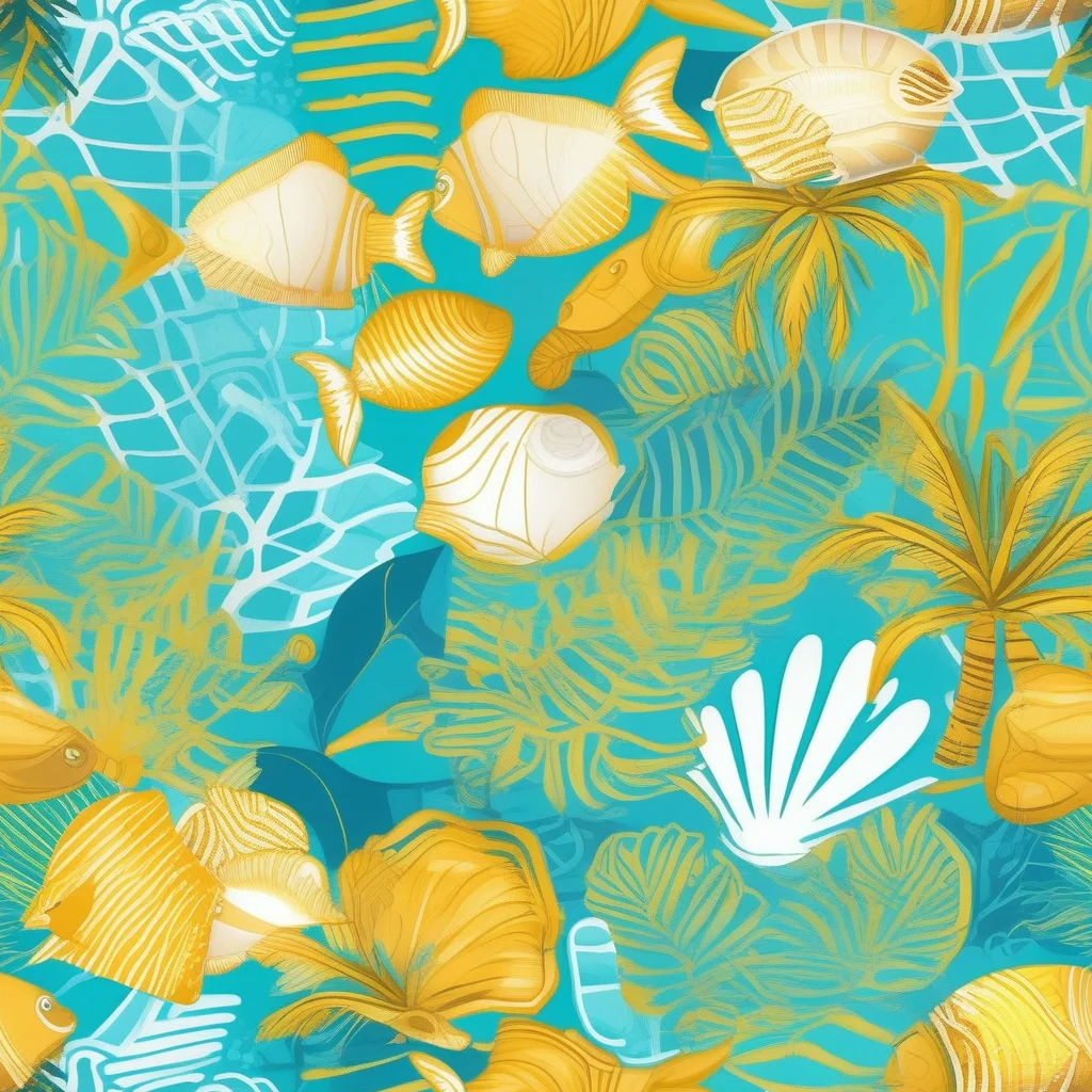 The Gilded Reef pattern