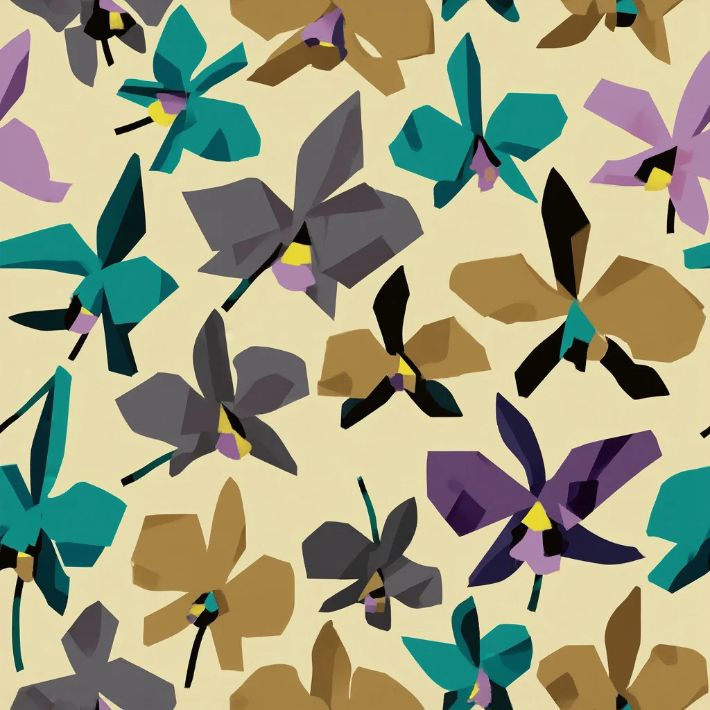 The Indigo Petal Circuit pattern