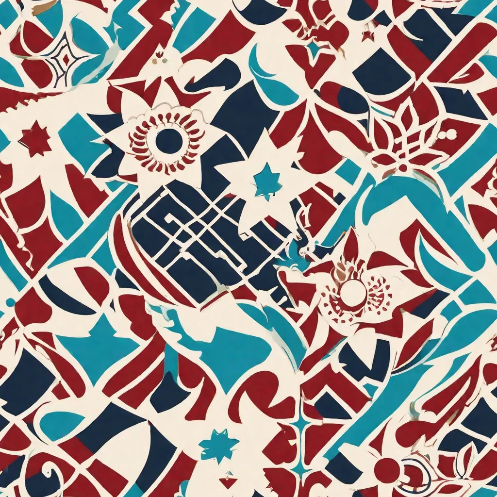 The Deco Wildflower pattern