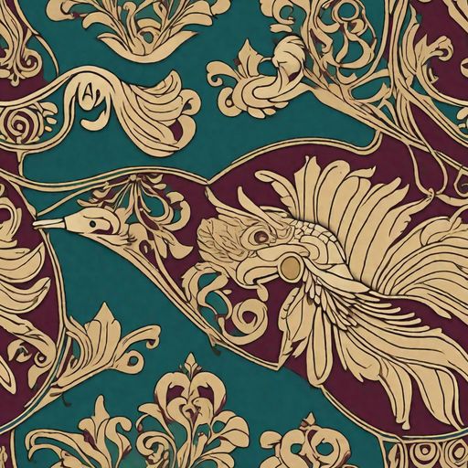 The Peacock Reliquary pattern