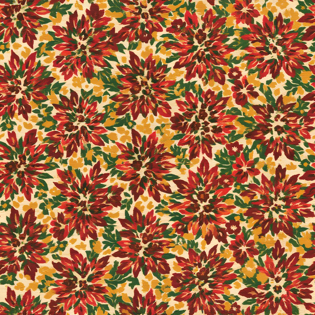 The Autumn Dahlia pattern