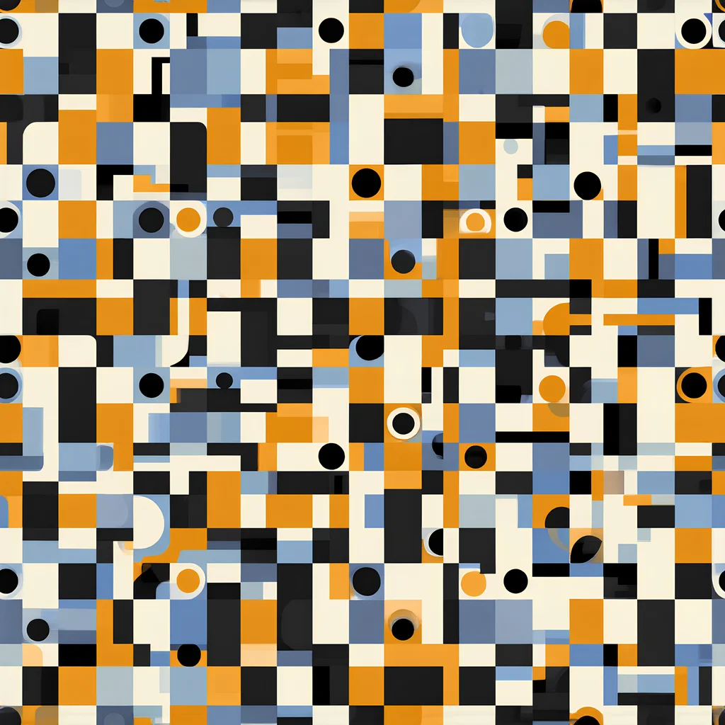 The Bauhaus Afterglow pattern