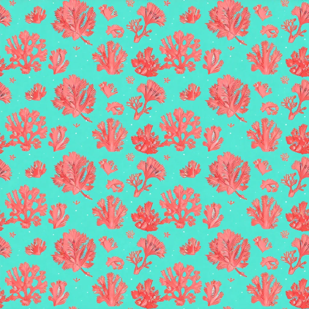 The Reef Garden pattern