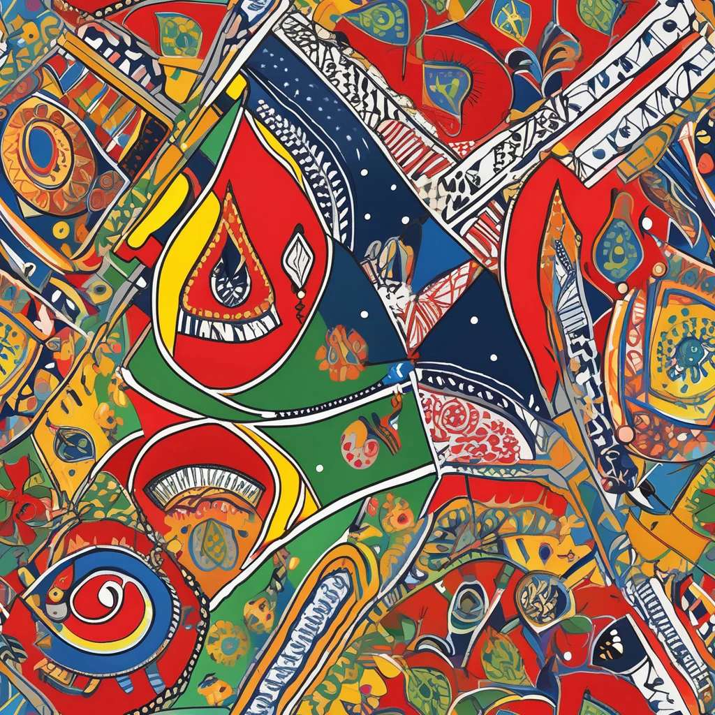 The Chromatic Arcade pattern