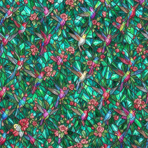 The Jewelwing Aviary pattern