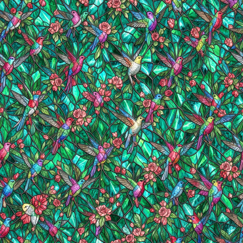 The Jewelwing Aviary pattern
