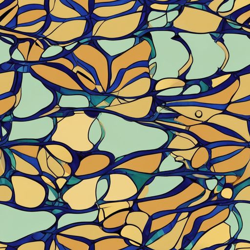 The Stained Glass Drift pattern