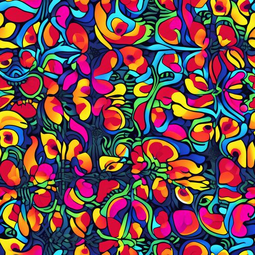 The Neon Garden pattern