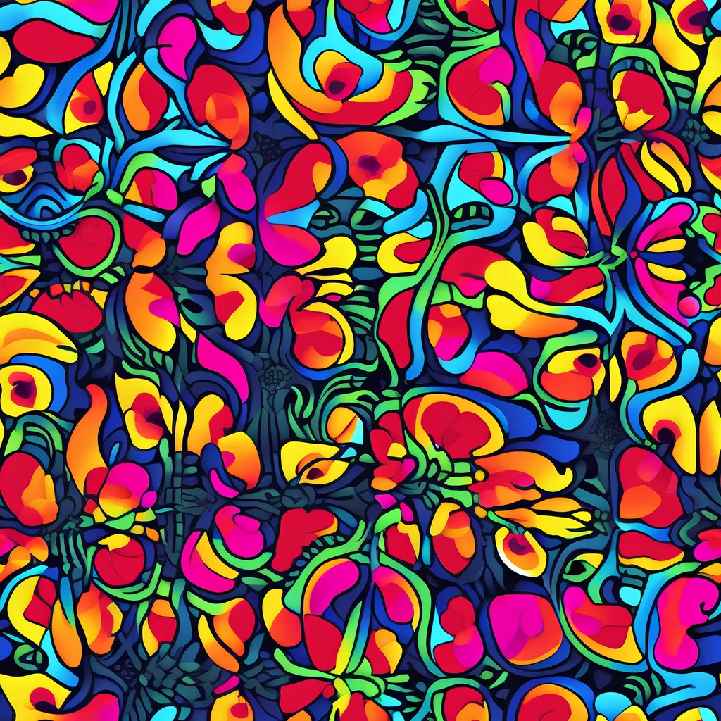 The Neon Garden pattern