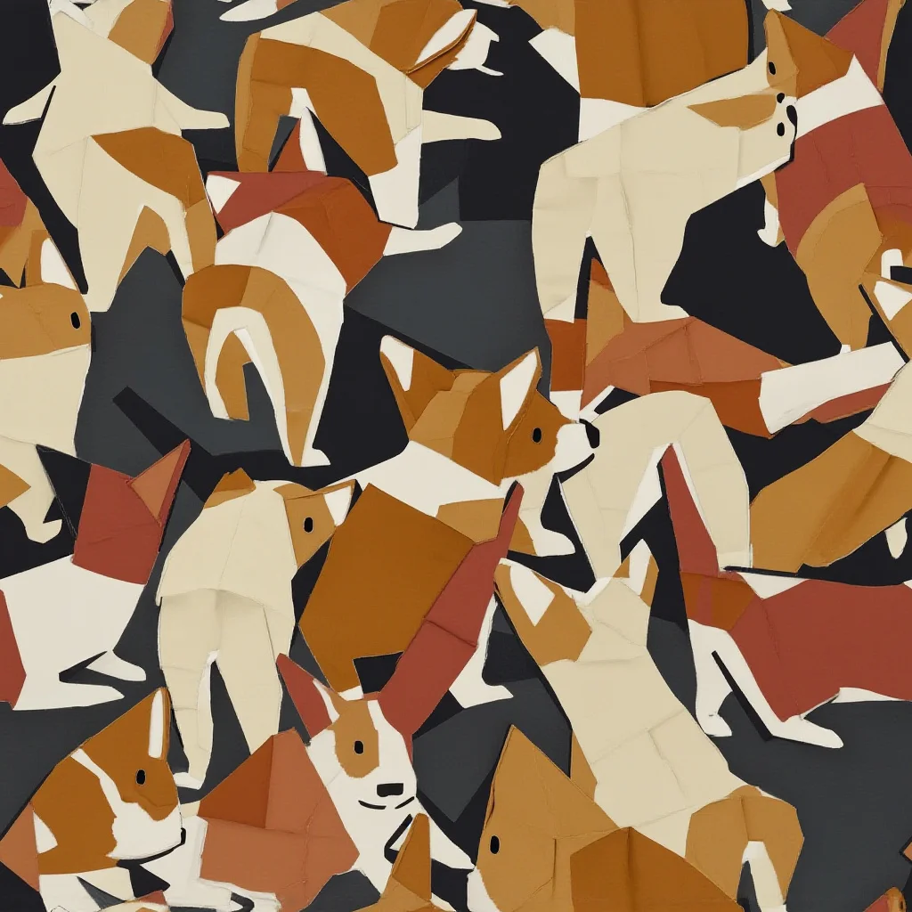 The Rustic Paws pattern