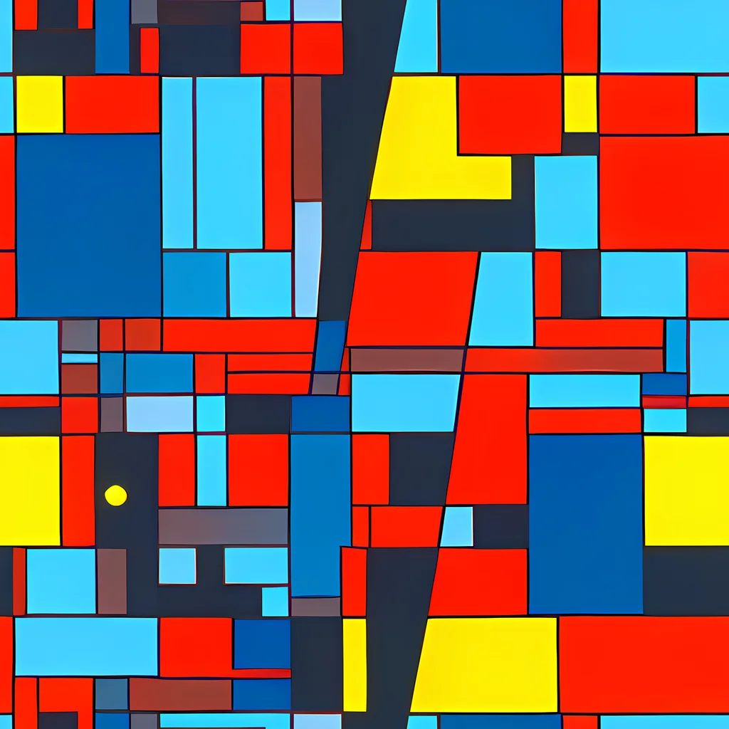 The Electric Bauhaus pattern