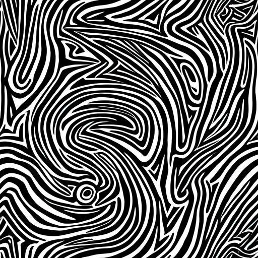 The Monochrome Current pattern