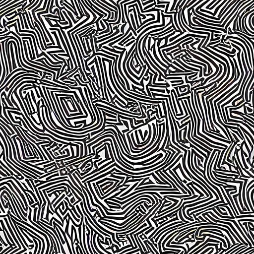 The Obsidian Maze pattern