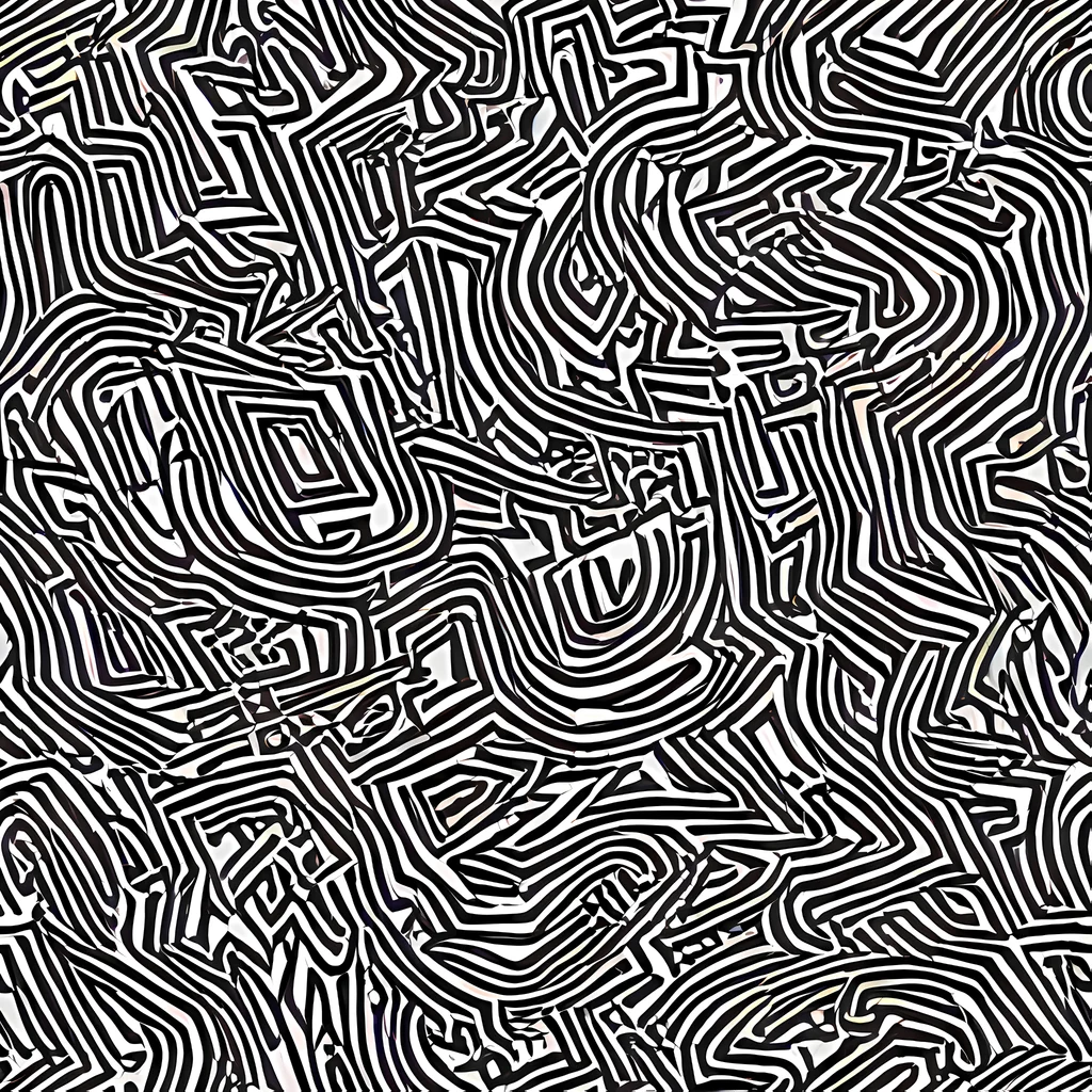 The Obsidian Maze pattern