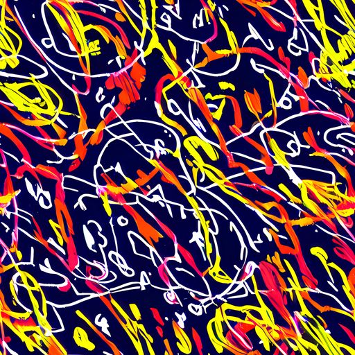 The Neon Currents pattern