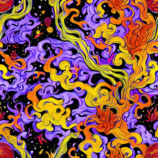The Bosschaert Swirl pattern