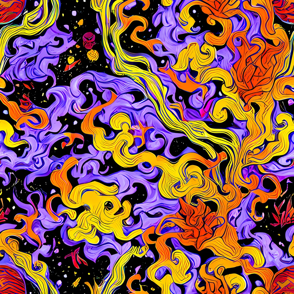 The Bosschaert Swirl pattern