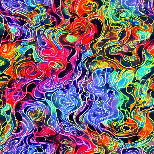 The Riotous Aurora pattern