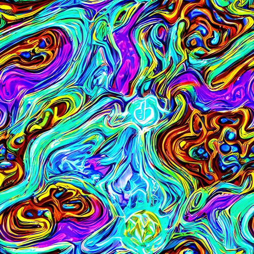 The Mystic Iridescence pattern