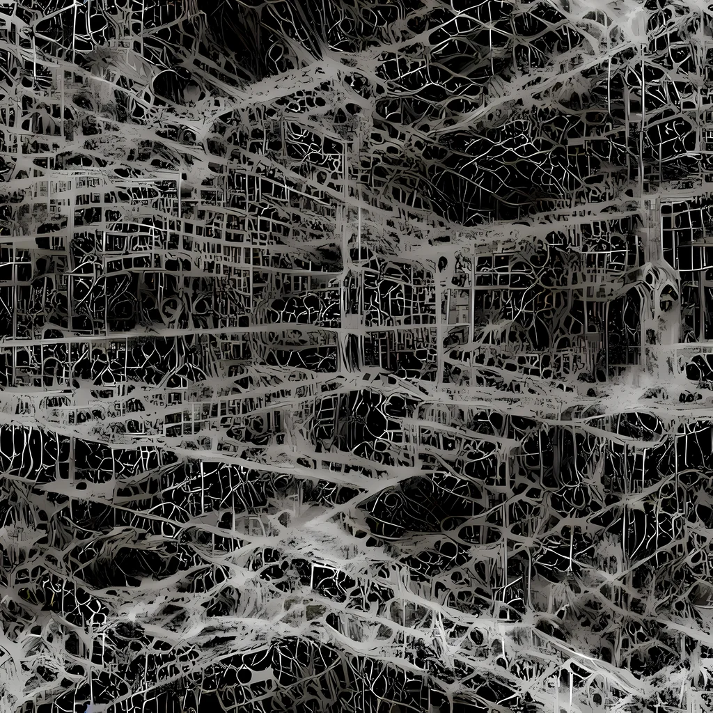The Monochrome Mesh pattern