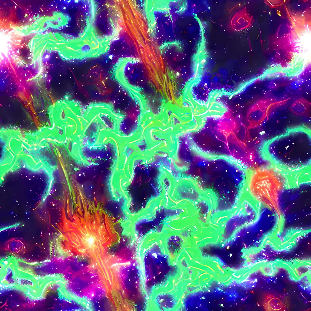 The Neon Dragonfield pattern