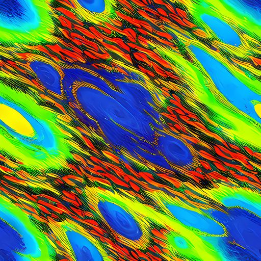 The Vibrant Veinwork pattern