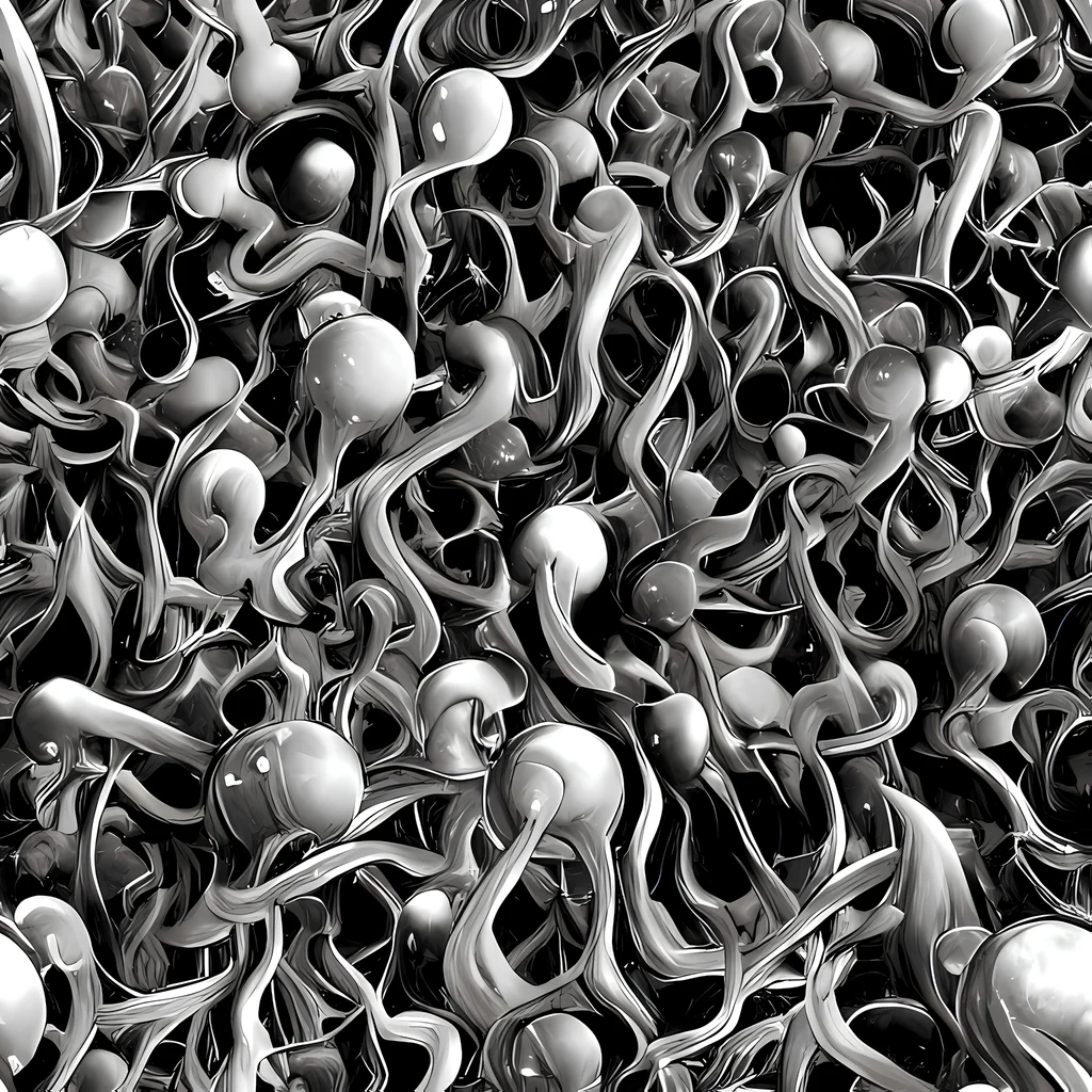 The Fluid Monochrome pattern