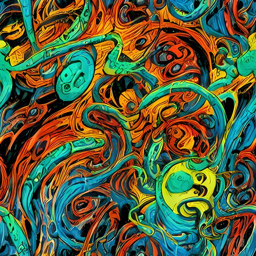 The Flaming Mirage pattern