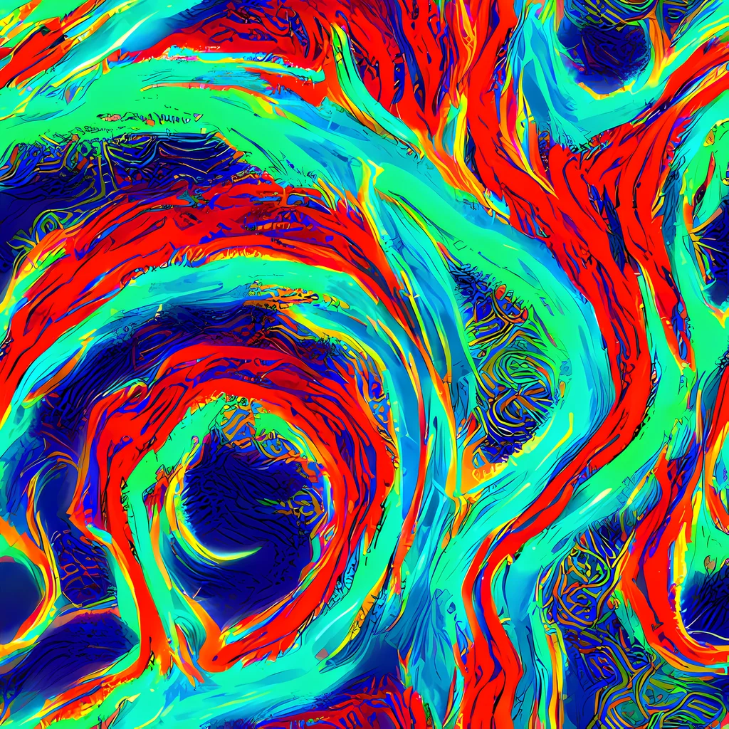 The Cerulean Cyclone pattern