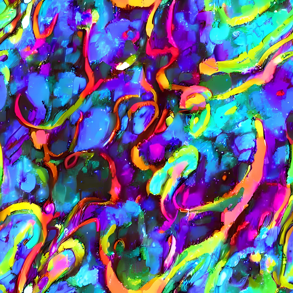 The Molten Chromatics pattern