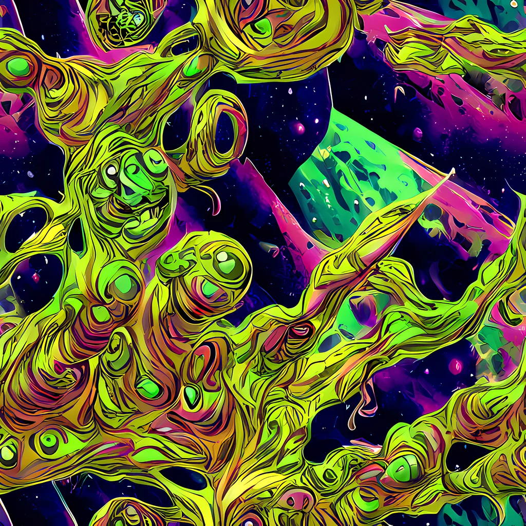 The Neon Moonfall pattern