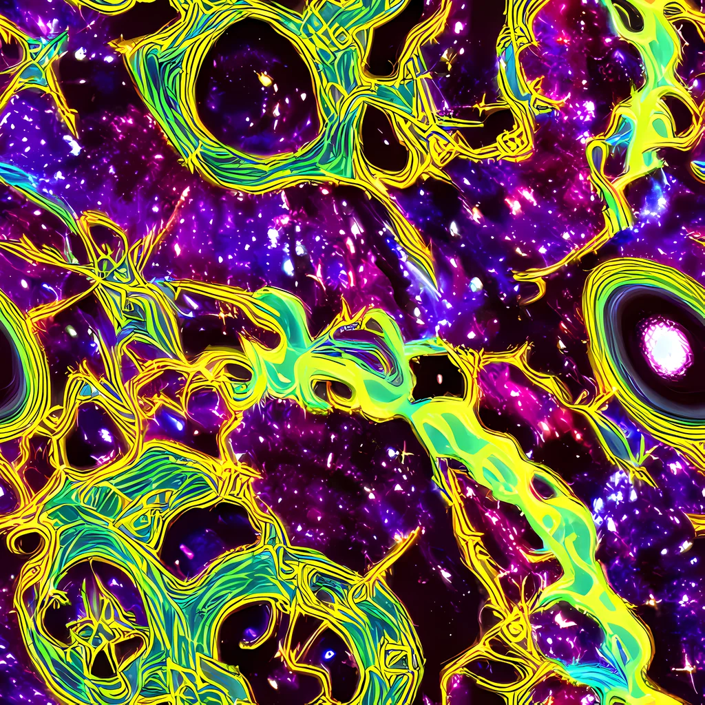 The Galactic Web pattern