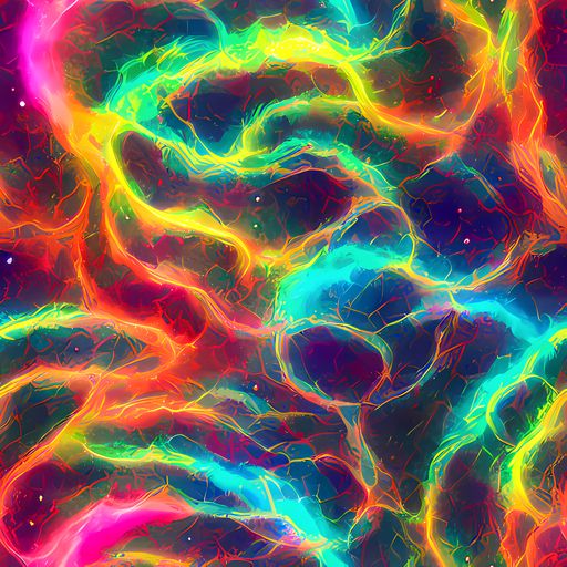 The Hypercolor Tides pattern