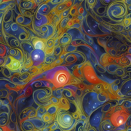 The Nebula Marbling pattern