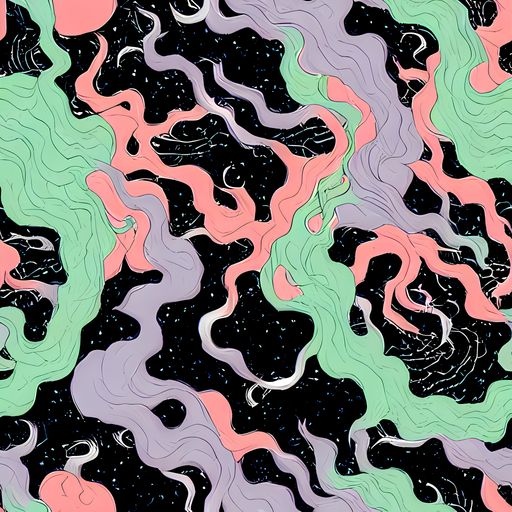 The Pastel Eclipse pattern
