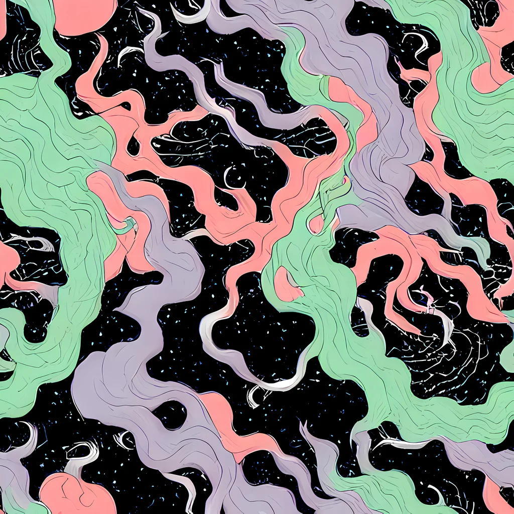 The Pastel Eclipse pattern