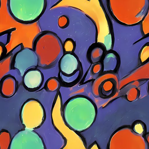 The Cosmic Bubblegum pattern